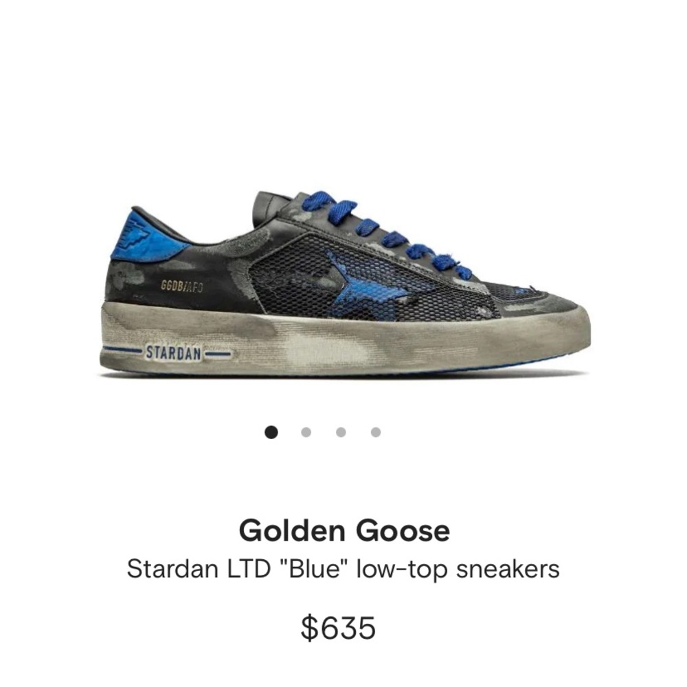 BRAND NEW W BOX Golden Goose stardan 36